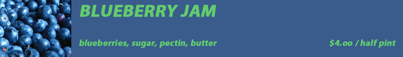 blueberry jam